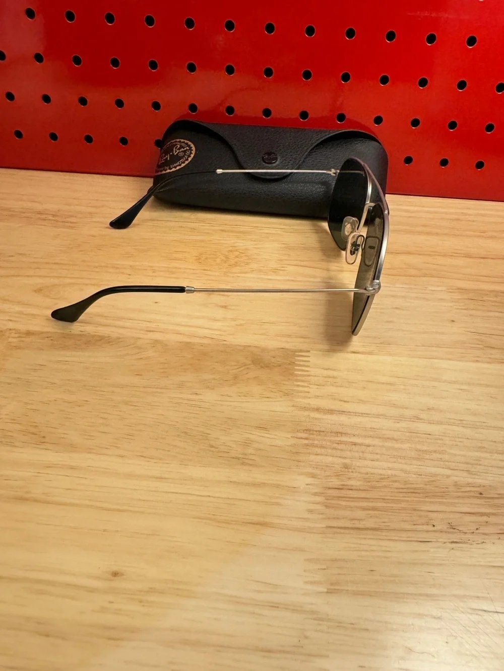 Ray-Ban Silver Frame Andrea Sunglasses